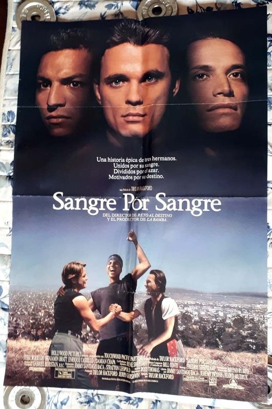 Poster Original "Sangre Por Sangre" (Blood In, Blood Out) - 1993