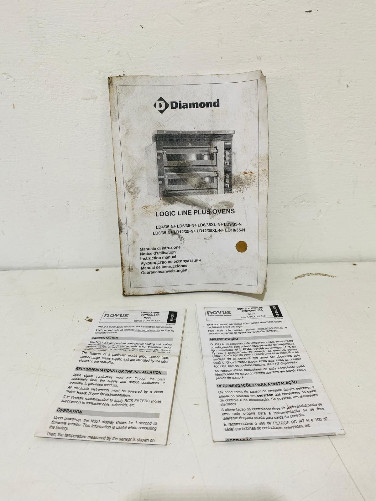 Horno eléctrico industrial doble cámara en acero inoxidable - imagen 3