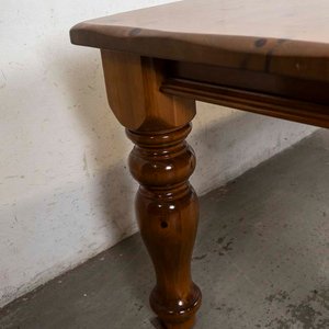 Mesa de Comedor Grande de Pino con Patas Torneadas - imagen 3