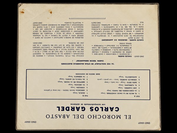 Vinilo Carlos Gardel "El Morocho del Abasto" Sello Odeón Uru 1962 - imagen 1