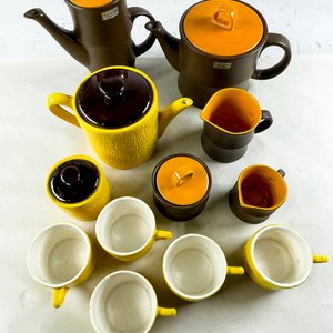Juego de Vajilla "Carstens Keramik" con Teteras, Tazas y Azucarero - imagen 2