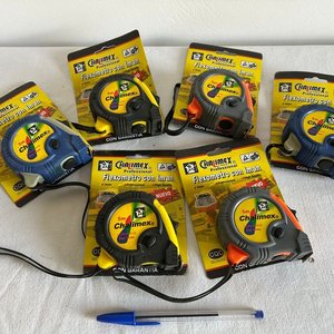 Lote anterior: Cintas Métricas Profesionales Chalimex Flexómetro con Imán 5mts (6 Unidades)