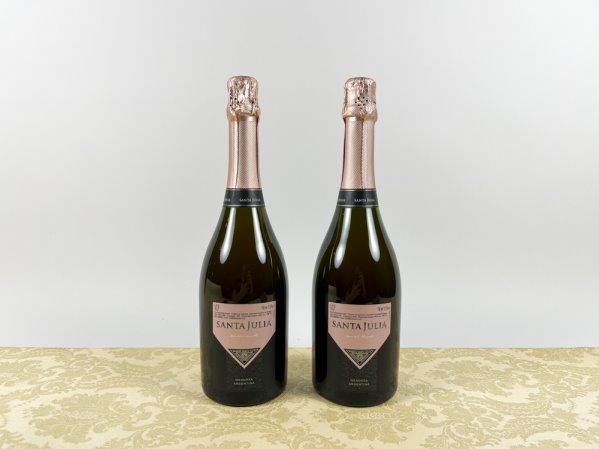 3 Botellas de vino Santa Julia organica Malbec Rose 2020