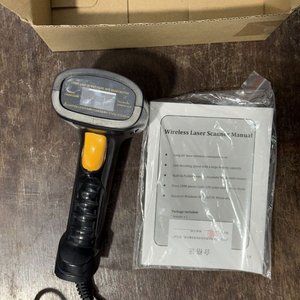 Escáner de Código de Barras Manual con Cable y Gatillo Amarillo - imagen 3
