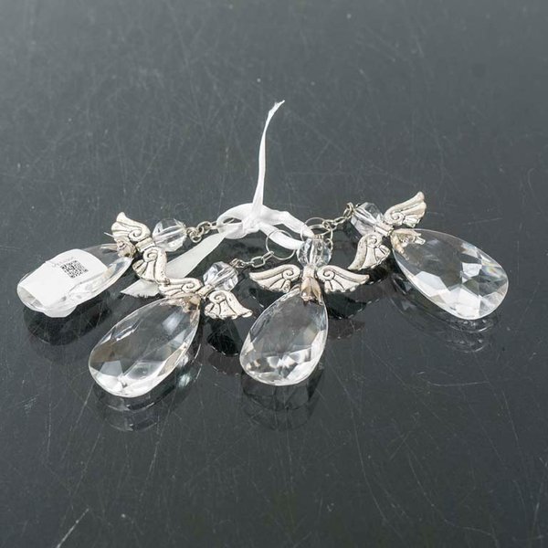 Colgantes de Angelitos de Vidrio Transparente - imagen 1