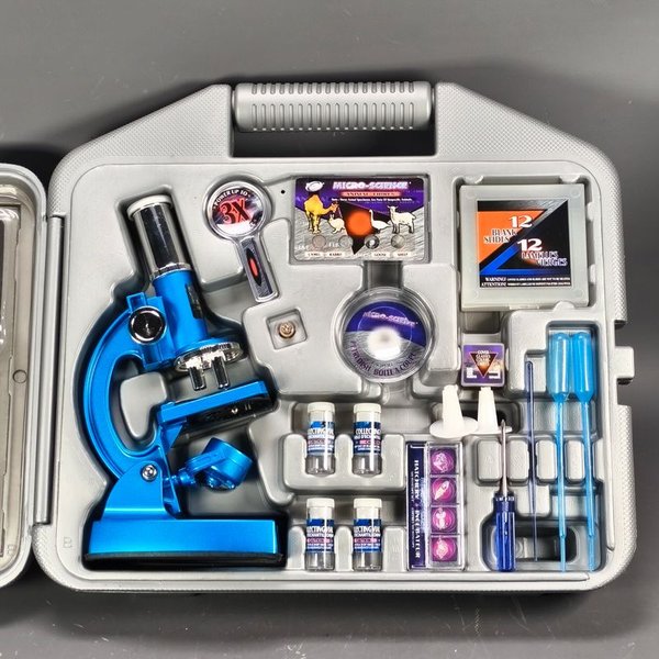 Set de microscopio de alta calidad con 900 aumentos - imagen 3
