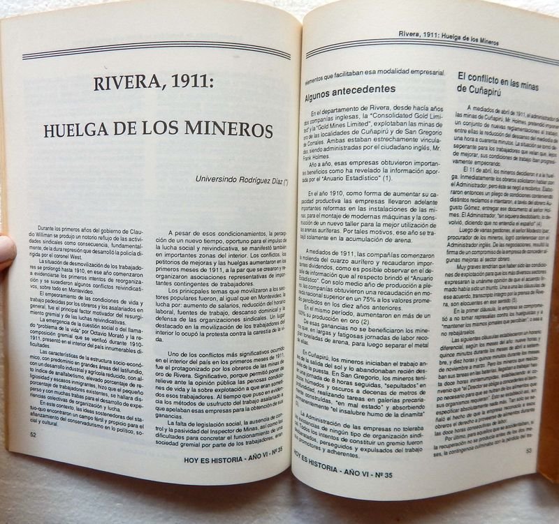 Revista Hoy Es Historia, un periódico de Uruguay del año 1989 - imagen 6