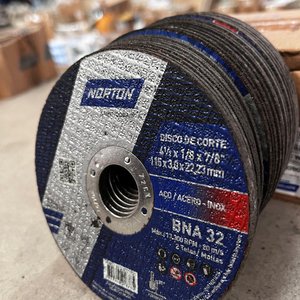 Lote de 15 Discos de Corte Norton BNA 32 para Metal (11.5 x 2.2 x 0.3cm) - imagen 3