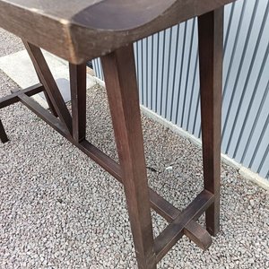 Barra de Madera Maciza Estilo Rústico - imagen 3