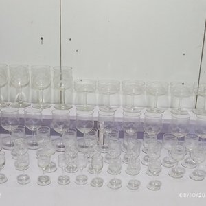 Lote de 50 Copas de Vidrio Transparente en Varios Modelos y Tamaños - imagen 2