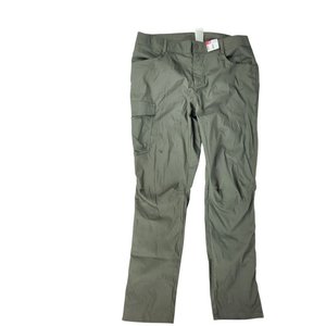 Pantalón de Trekking Talle 44 (L) Verde Oliva con Detalle de Agujero - imagen 1