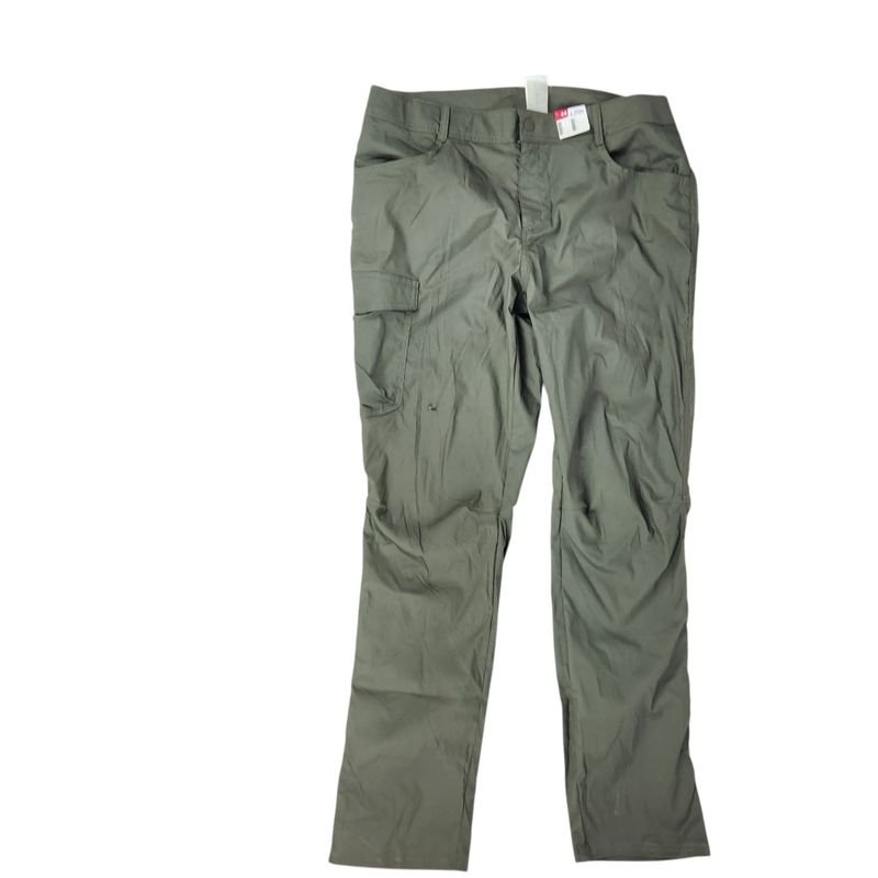 Pantalón de Trekking Talle 44 (L) Verde Oliva con Detalle de Agujero