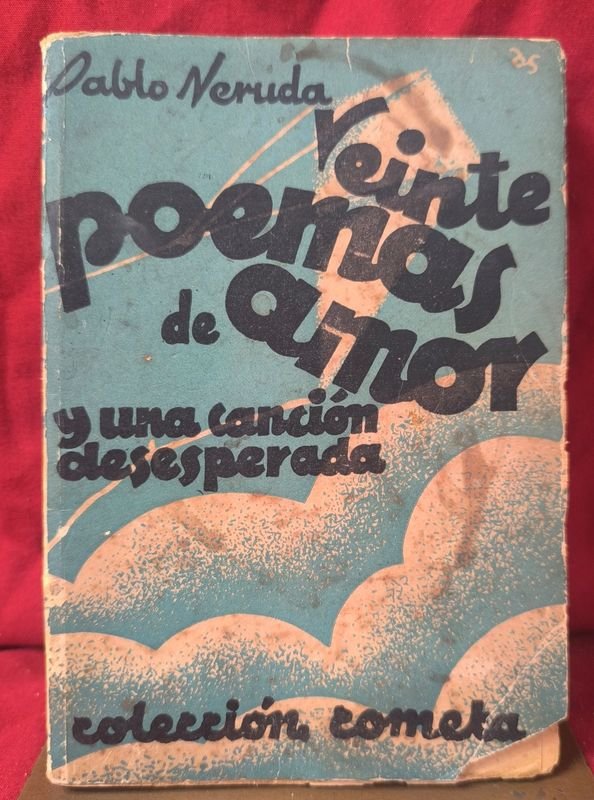 Veinte Poemas de Amor y una Canción Desesperada de Pablo Neruda - Edición 1940 - imagen 1