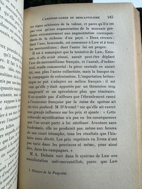 Dos Tomos de Historia de las Doctrinas Económicas, Edición de Nouvelle Librairie Nationale, Paris 1921 - imagen 5