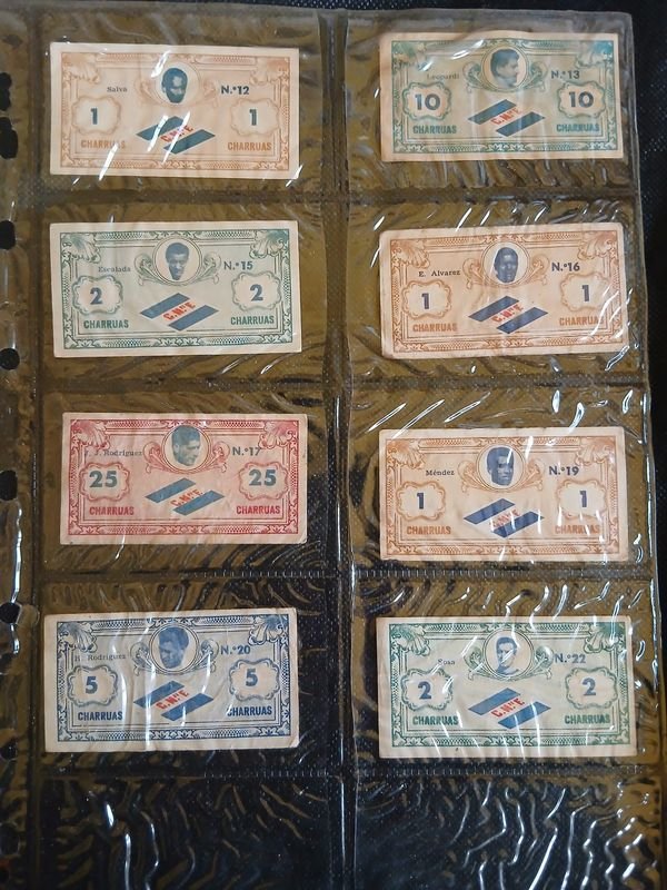 Colección Billetes "Charrúas Deportivos" 1961 Club Nacional de Football