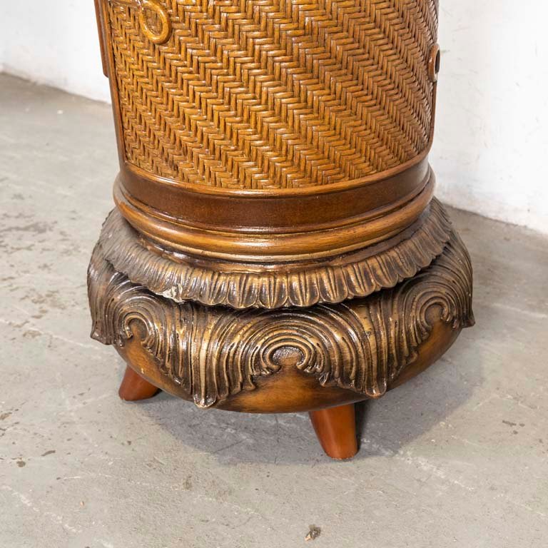Base para mesa de madera con detalles - imagen 3