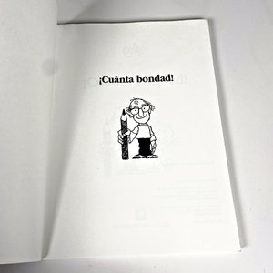 Libro "¡Cuánta bondad!" de Quino, Ediciones de la Flor - imagen 2