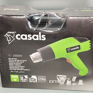 Pistola de Calor Casals VD 2000M 2000W con Accesorios en Caja Plástica - imagen 1