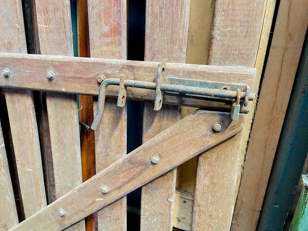 Puerta de madera antigua para venta - imagen 3
