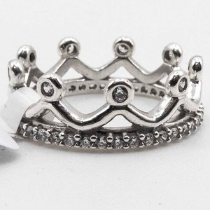 Anillo Corona de Plata con Circonias - imagen 2