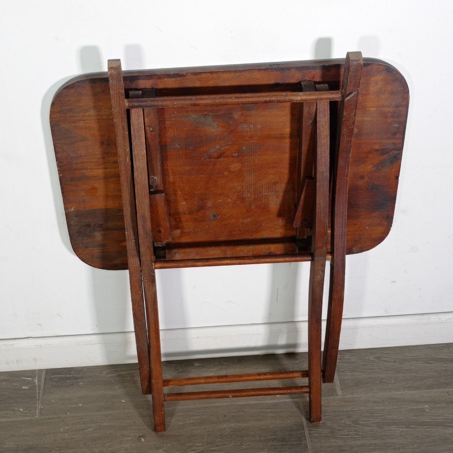 Mesa plegable en pino, en buen estado - imagen 4