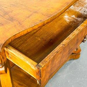 Consola de Raíz con Cajón, Patas Curvas y Balda - imagen 4