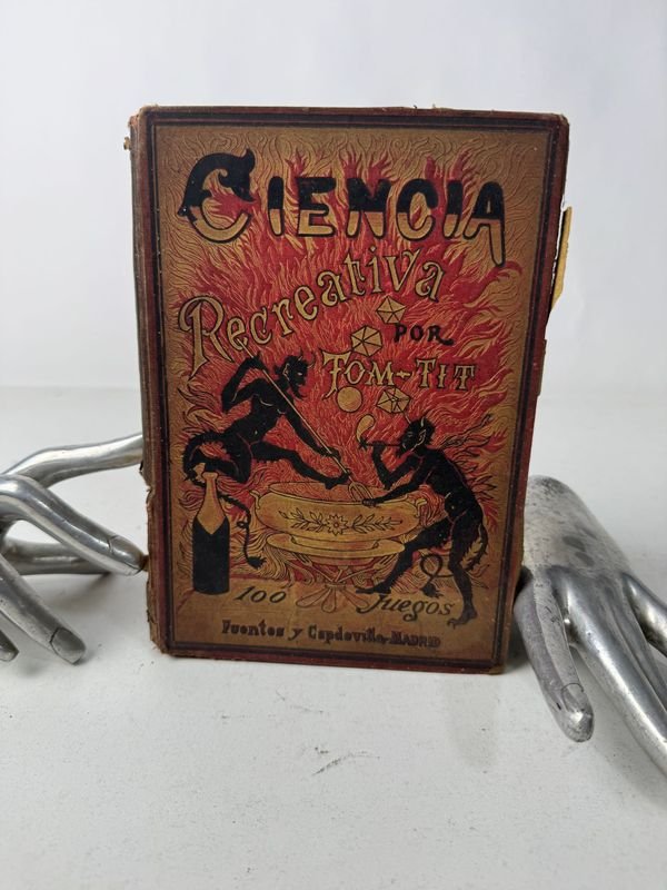 Lote anterior: Libro antiguo de ciencia recreativa Tom Tit La ciencia recreativa 100 experimentos