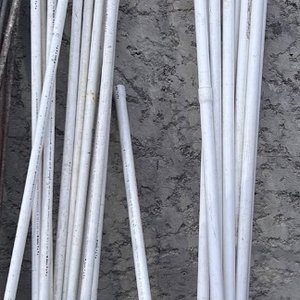 Lote siguiente: Lote de Caños de PVC Blancos para Construcción