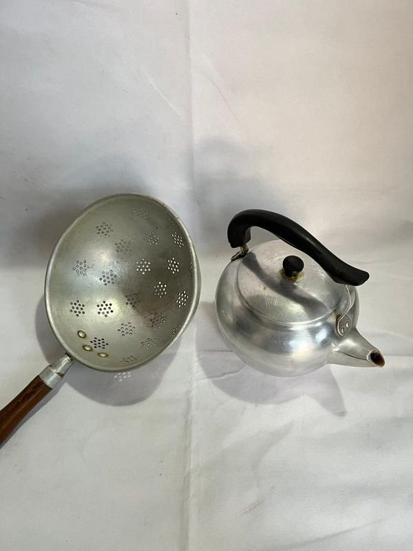 Colador y Caldera de Aluminio - Equipamiento para la Cocina - imagen 3