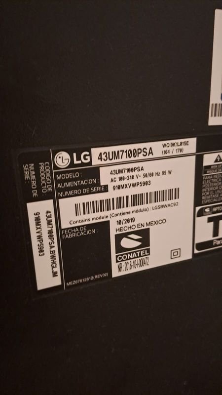 Televisor LG de 43 pulgadas con resolución UHD - imagen 3