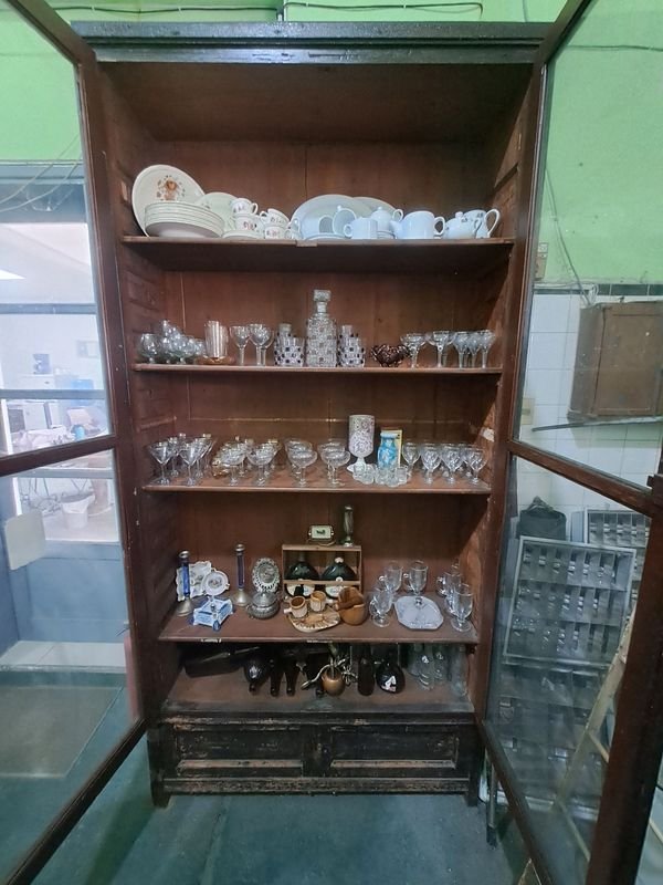 Importante biblioteca de roble para decoración - imagen 2