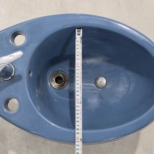 Bidet de Cerámica Azul Ovalado - imagen 8