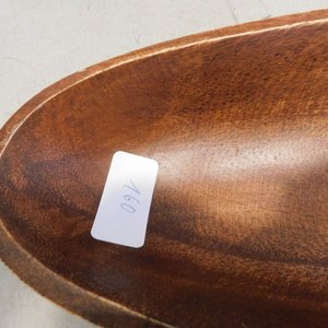 Bandeja ovalada copetinera de madera - imagen 4