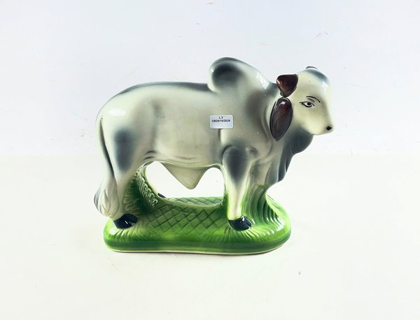 Figura de Vaca en Cerámica - Decoración Rústica - imagen 1
