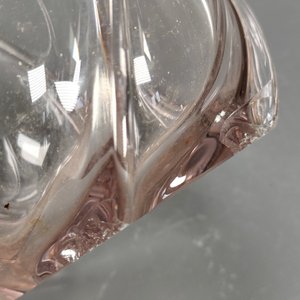 Juego de 2 piezas de cristal: Florero bicolor y despojador ámbar - imagen 15