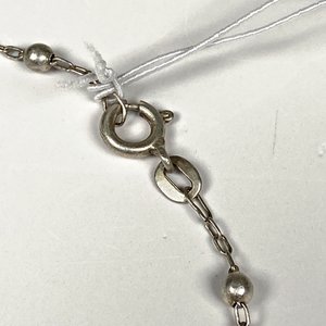 Pulsera de Plata con Bolitas - 16 cm - imagen 4