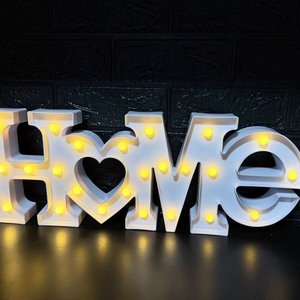 Lote anterior: Cartel Decorativo "HOME" con Luces LED y Corazón