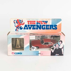 Lote anterior: Auto Cambit´s Jaguar XJS con figura de la serie de TV Los Nuevos Vengadores, escal 1/36 colección Corgi en su caja original.