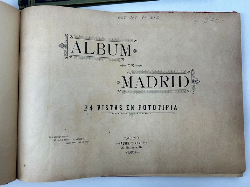 Álbum fotográfico de Madrid con 24 vistas en fototipia - imagen 4