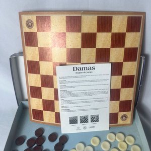 Juego de Damas Clásicas Didacta Completo - imagen 4