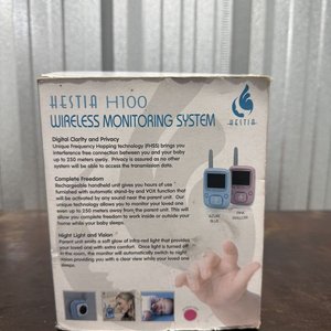 Monitor de Bebé Inalámbrico Hestia H100 con Cámara y Pantalla - imagen 2