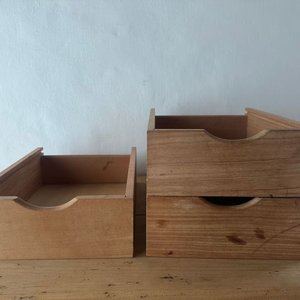 Lote de 3 Cajones de Madera de Cedro - imagen 1