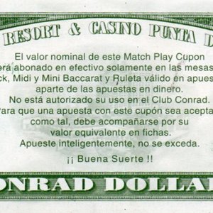 5 Dólares Conrad Resort & Casino Punta del Este - Coleccionismo - imagen 3