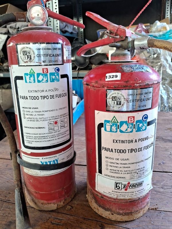Lotes de extintores para incendios - imagen 2