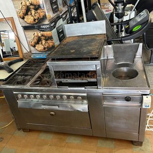 Cocina Industrial Acero Inoxidable con Plancha y Horno - imagen 7