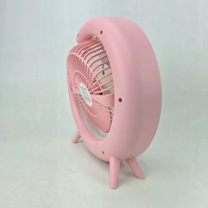 Ventilador Portátil a Batería con Luces LED RGB - imagen 2