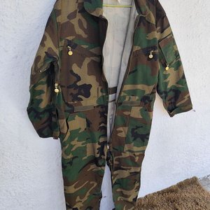 Mono Mameluco Militar Camuflado Woodland Talle Único - imagen 10