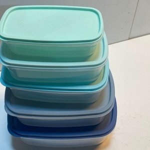 Set de 6 Tupperware Apilables: 5 Tamaños Variados y 1 Contenedor Acero Inoxidable - imagen 8