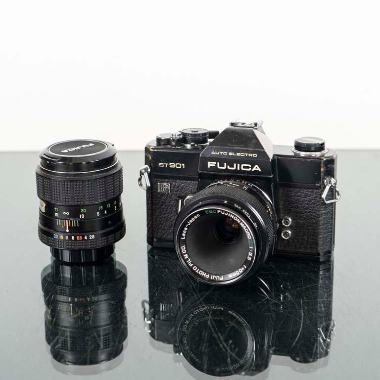 Cámara reflex Fujica ST 901 con lentes Fujinon - imagen 1