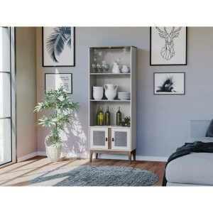 Lote siguiente: Cristalero Blanco Trama 4 Puertas